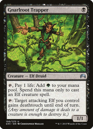 Gnarlroot Trapper [Magic Origins] | Jomio and Rueliete's Cards and Comics