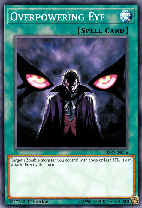 Overpowering Eye [SR07-EN026] Common | Jomio and Rueliete's Cards and Comics