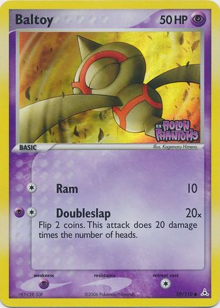 Baltoy (59/110) (Stamped) [EX: Holon Phantoms] | Jomio and Rueliete's Cards and Comics