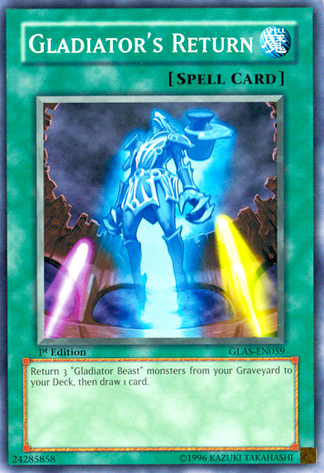 Gladiator's Return [GLAS-EN059] Common | Jomio and Rueliete's Cards and Comics