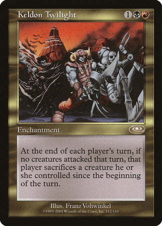 Keldon Twilight [Planeshift] | Jomio and Rueliete's Cards and Comics
