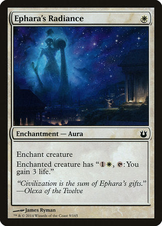 Ephara's Radiance [Born of the Gods] | Jomio and Rueliete's Cards and Comics