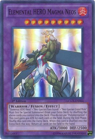 Elemental HERO Magma Neos [LCGX-EN064] Super Rare | Jomio and Rueliete's Cards and Comics