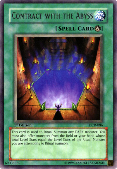 Contract with the Abyss [DCR-086] Rare | Jomio and Rueliete's Cards and Comics