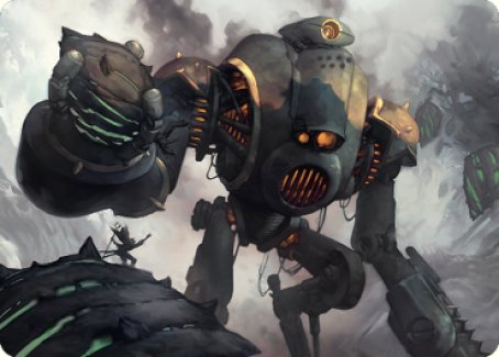 Rust Goliath Art Card [The Brothers' War Art Series] | Jomio and Rueliete's Cards and Comics