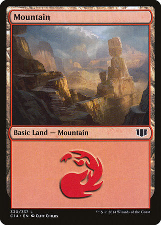 Mountain (330) [Commander 2014] | Jomio and Rueliete's Cards and Comics