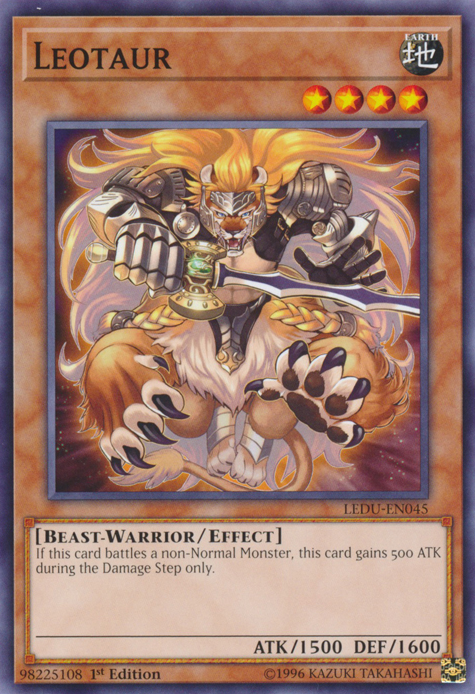 Leotaur [LEDU-EN045] Common | Jomio and Rueliete's Cards and Comics
