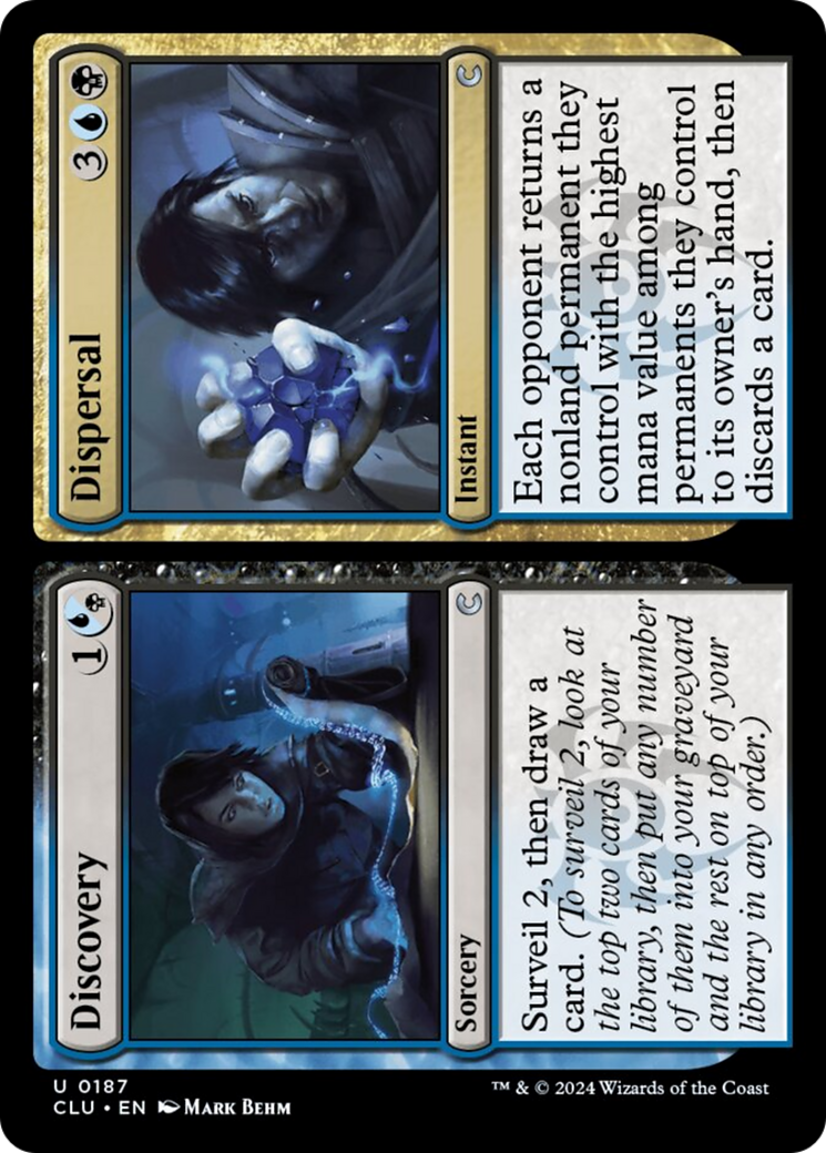 Discovery // Dispersal [Ravnica: Clue Edition] | Jomio and Rueliete's Cards and Comics