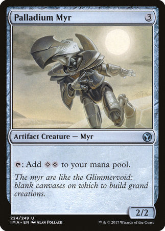 Palladium Myr [Iconic Masters] | Jomio and Rueliete's Cards and Comics