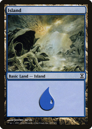 Island (287) [Time Spiral] | Jomio and Rueliete's Cards and Comics