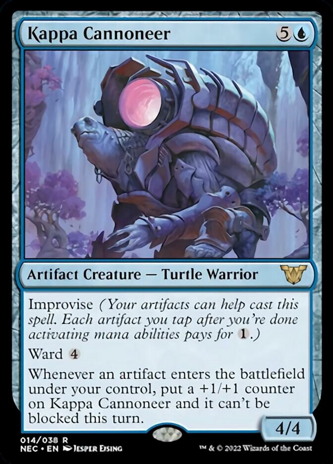 Kappa Cannoneer [Kamigawa: Neon Dynasty Commander] | Jomio and Rueliete's Cards and Comics