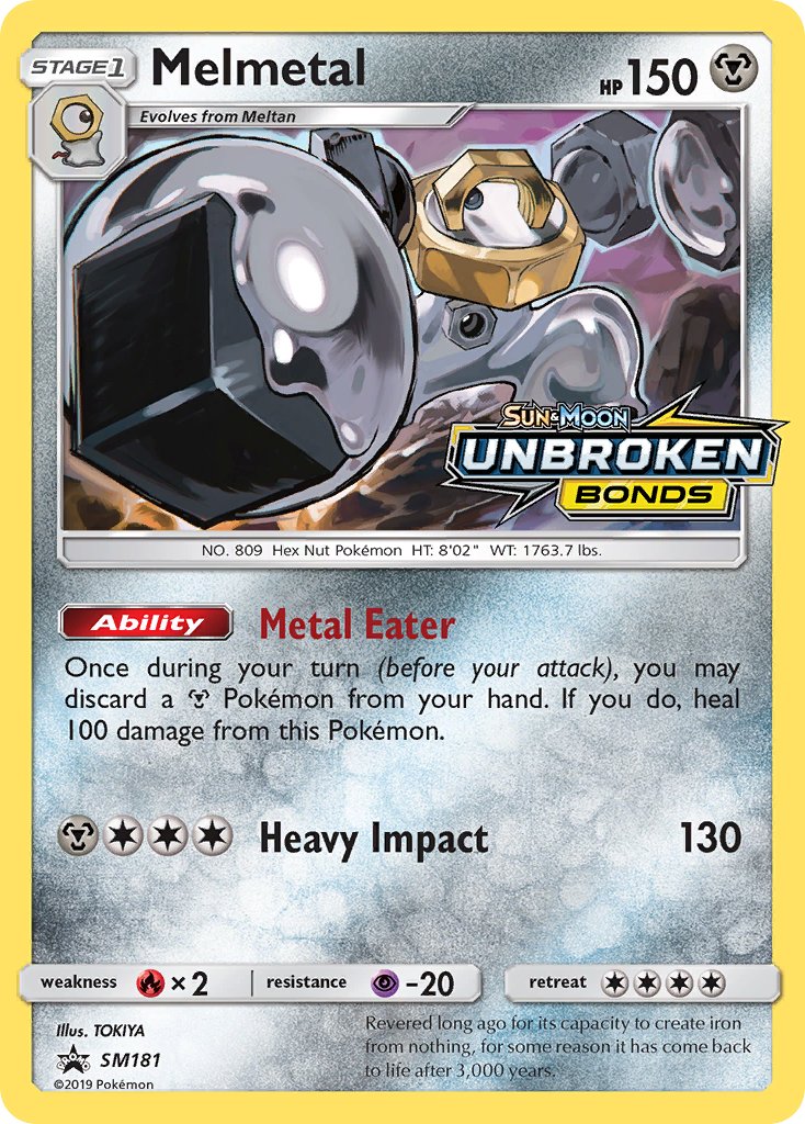 Melmetal (SM181) [Sun & Moon: Black Star Promos] | Jomio and Rueliete's Cards and Comics