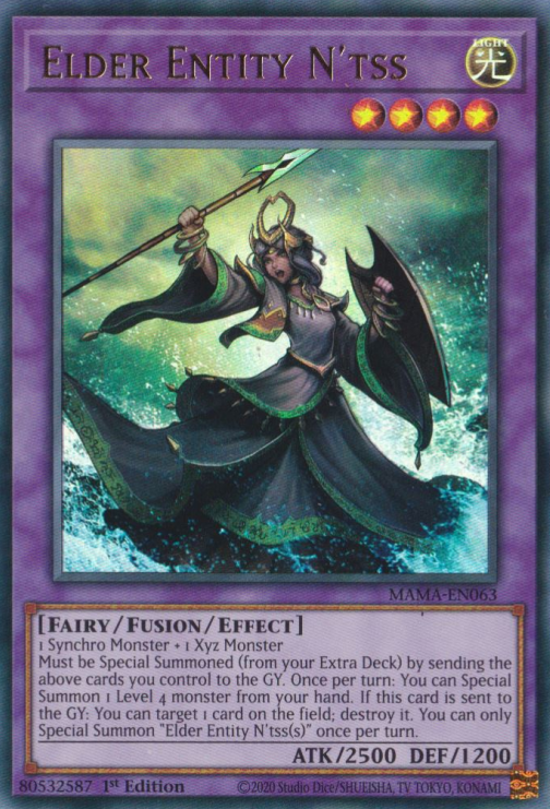 Elder Entity N'tss [MAMA-EN063] Ultra Rare | Jomio and Rueliete's Cards and Comics