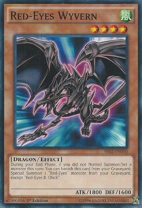 Red-Eyes Wyvern [SR02-EN010] Common | Jomio and Rueliete's Cards and Comics