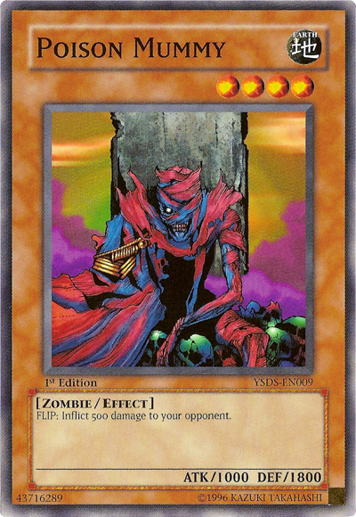 Poison Mummy [YSDS-EN009] Common | Jomio and Rueliete's Cards and Comics