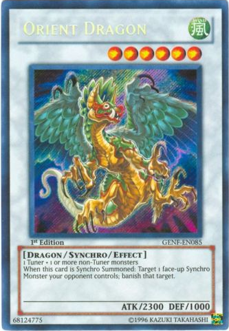 Orient Dragon [GENF-EN085] Secret Rare | Jomio and Rueliete's Cards and Comics
