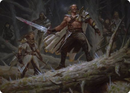 Tovolar, Dire Overlord 1 Art Card [Innistrad: Midnight Hunt Art Series] | Jomio and Rueliete's Cards and Comics
