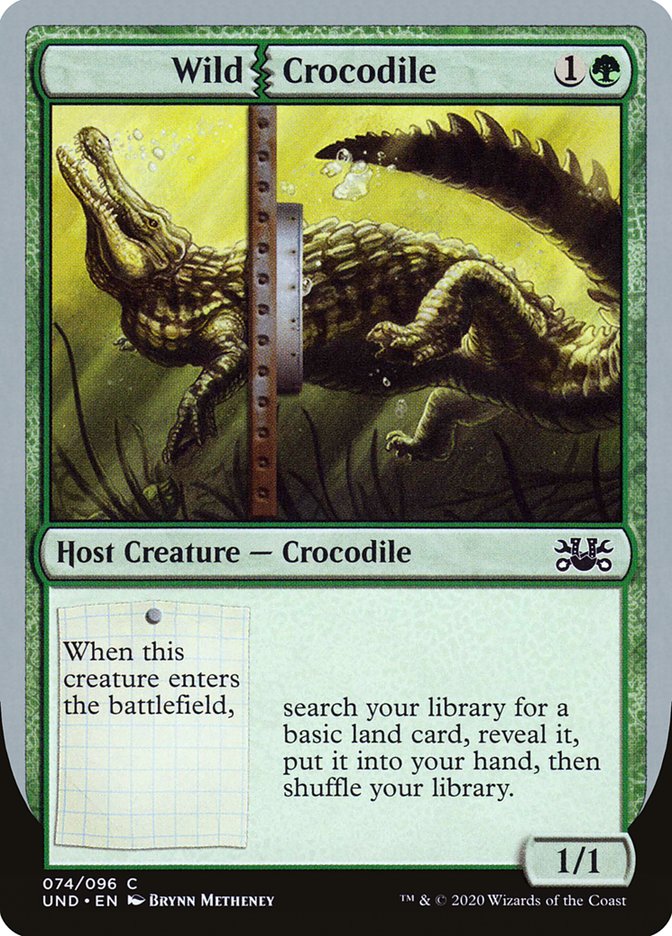 Wild Crocodile [Unsanctioned] | Jomio and Rueliete's Cards and Comics