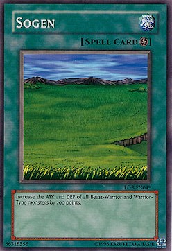 Sogen [LOB-EN049] Common | Jomio and Rueliete's Cards and Comics