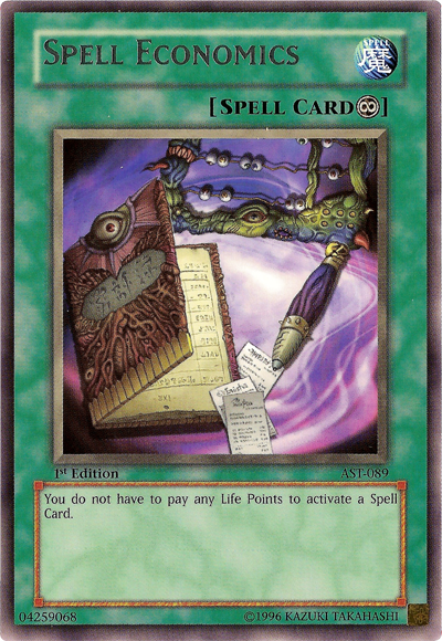 Spell Economics [AST-089] Rare | Jomio and Rueliete's Cards and Comics