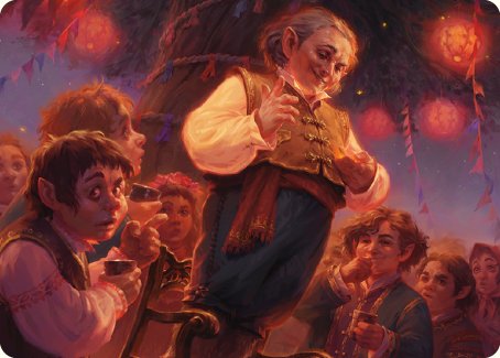 Bilbo, Retired Burglar Art Card [The Lord of the Rings: Tales of Middle-earth Art Series] | Jomio and Rueliete's Cards and Comics