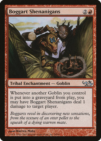 Boggart Shenanigans [Duel Decks: Elves vs. Goblins] | Jomio and Rueliete's Cards and Comics