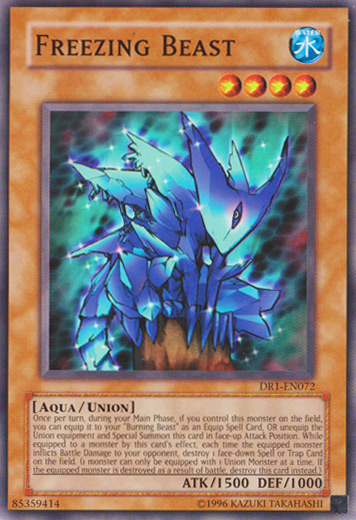 Freezing Beast [DR1-EN072] Common | Jomio and Rueliete's Cards and Comics