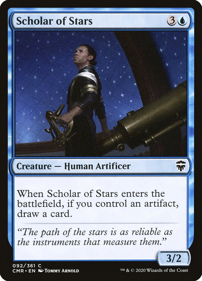 Scholar of Stars [Commander Legends] | Jomio and Rueliete's Cards and Comics