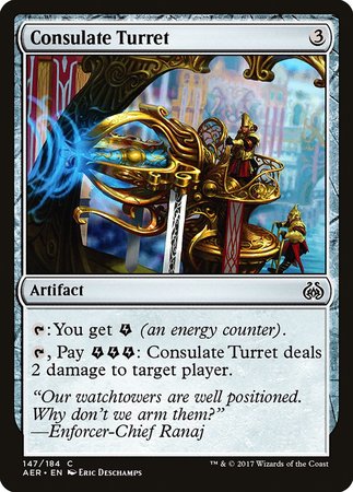 Consulate Turret [Aether Revolt] | Jomio and Rueliete's Cards and Comics