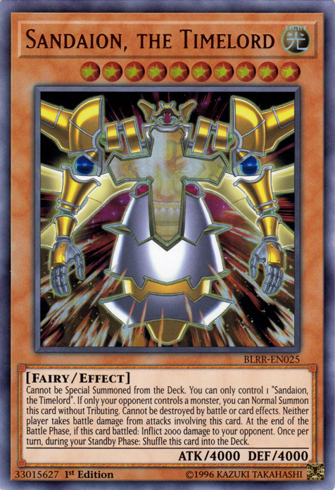 Sandaion, the Timelord [BLRR-EN025] Ultra Rare | Jomio and Rueliete's Cards and Comics