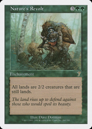 Nature's Revolt [Seventh Edition] | Jomio and Rueliete's Cards and Comics