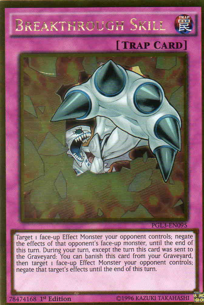 Breakthrough Skill [PGL3-EN095] Gold Rare | Jomio and Rueliete's Cards and Comics