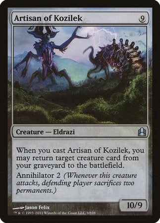 Artisan of Kozilek [Commander 2011] | Jomio and Rueliete's Cards and Comics