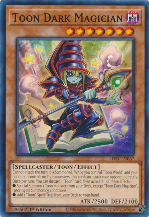 Toon Dark Magician [LDS1-EN067] Common | Jomio and Rueliete's Cards and Comics