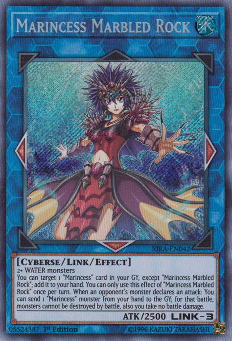 Marincess Marbled Rock [RIRA-EN042] Secret Rare | Jomio and Rueliete's Cards and Comics