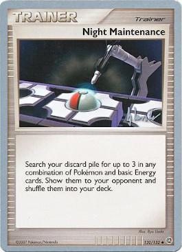 Night Maintenance (120/132) (Empotech - Dylan Lefavour) [World Championships 2008] | Jomio and Rueliete's Cards and Comics