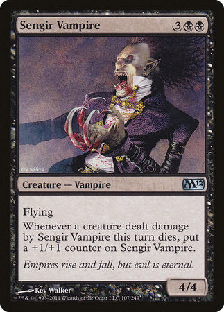 Sengir Vampire [Magic 2012] | Jomio and Rueliete's Cards and Comics