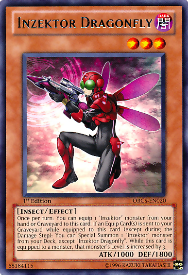 Inzektor Dragonfly [ORCS-EN020] Rare | Jomio and Rueliete's Cards and Comics