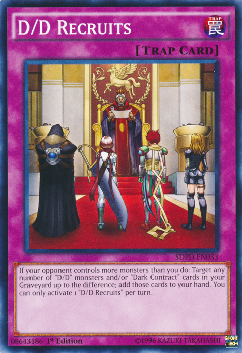 D/D Recruits [SDPD-EN033] Common | Jomio and Rueliete's Cards and Comics