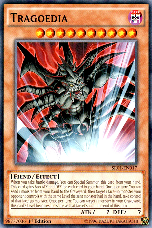 Tragoedia [SR01-EN017] Common | Jomio and Rueliete's Cards and Comics