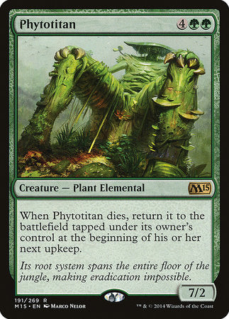 Phytotitan [Magic 2015] | Jomio and Rueliete's Cards and Comics