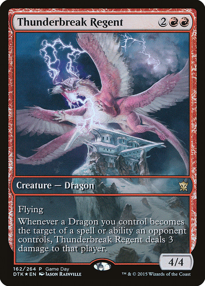Thunderbreak Regent (Game Day) [Dragons of Tarkir Promos] | Jomio and Rueliete's Cards and Comics