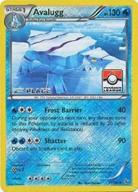 Avalugg (31/106) (League Promo 2nd Place) [XY: Flashfire] | Jomio and Rueliete's Cards and Comics