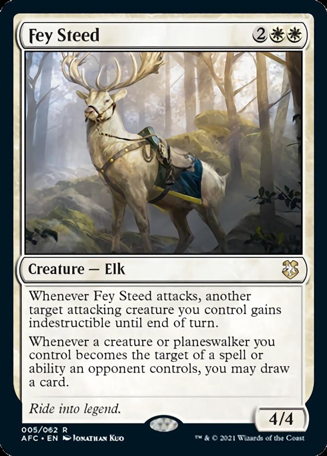 Fey Steed [Dungeons & Dragons: Adventures in the Forgotten Realms Commander] | Jomio and Rueliete's Cards and Comics
