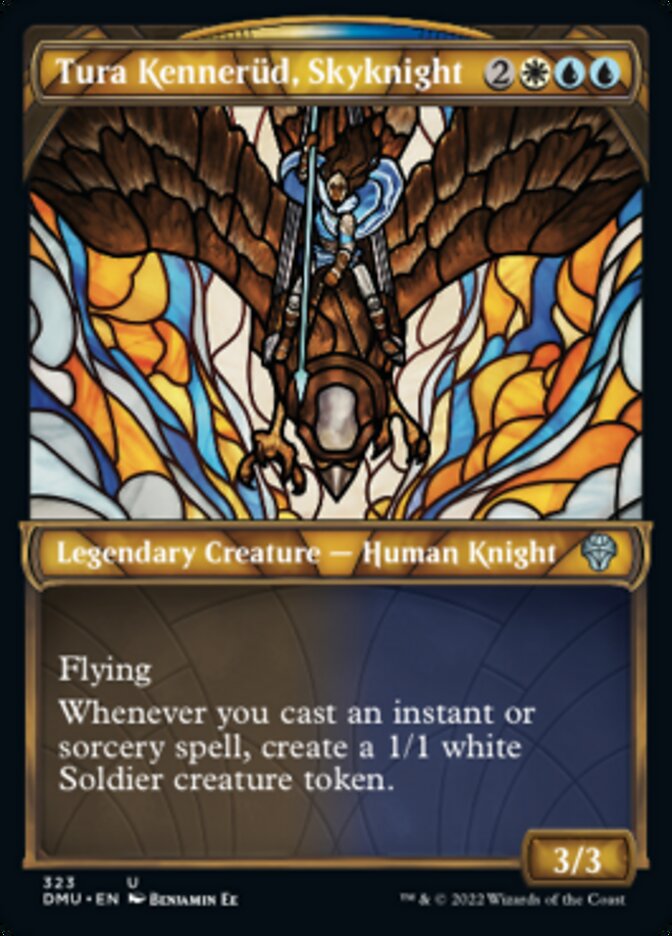 Tura Kennerud, Skyknight (Showcase) [Dominaria United] | Jomio and Rueliete's Cards and Comics