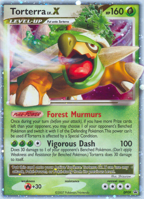 Torterra LV.X (DP09) [Diamond & Pearl: Black Star Promos] | Jomio and Rueliete's Cards and Comics