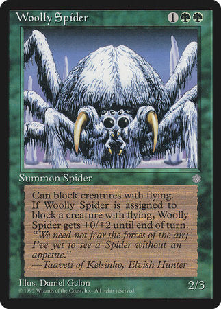 Woolly Spider [Ice Age] | Jomio and Rueliete's Cards and Comics