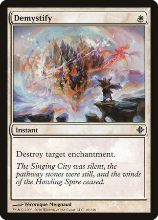 Demystify [Rise of the Eldrazi] | Jomio and Rueliete's Cards and Comics