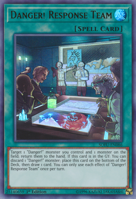 Danger! Response Team [SOFU-EN086] Ultra Rare | Jomio and Rueliete's Cards and Comics