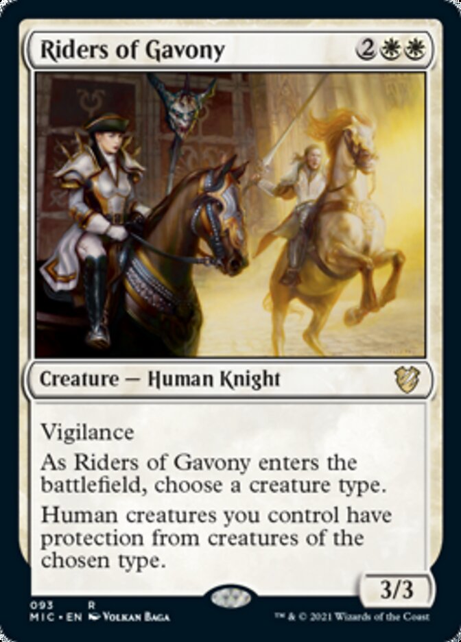 Riders of Gavony [Innistrad: Midnight Hunt Commander] | Jomio and Rueliete's Cards and Comics